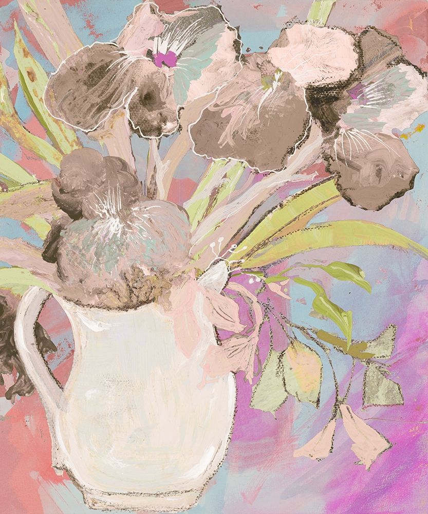 Wall Art Painting id:338140, Name: Summer Vase, Artist: Maria, Robin