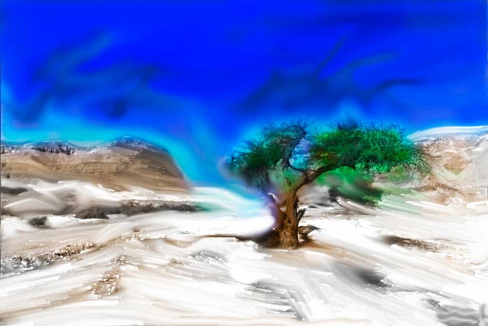 Wall Art Painting id:51511, Name: Trees Alive I, Artist: Mabat, Ynon