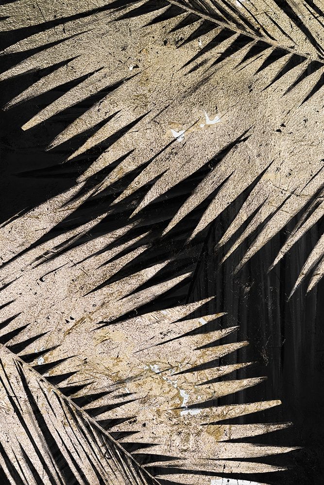 Wall Art Painting id:338618, Name: Natural Palms on Black III, Artist: Pinto, Patricia