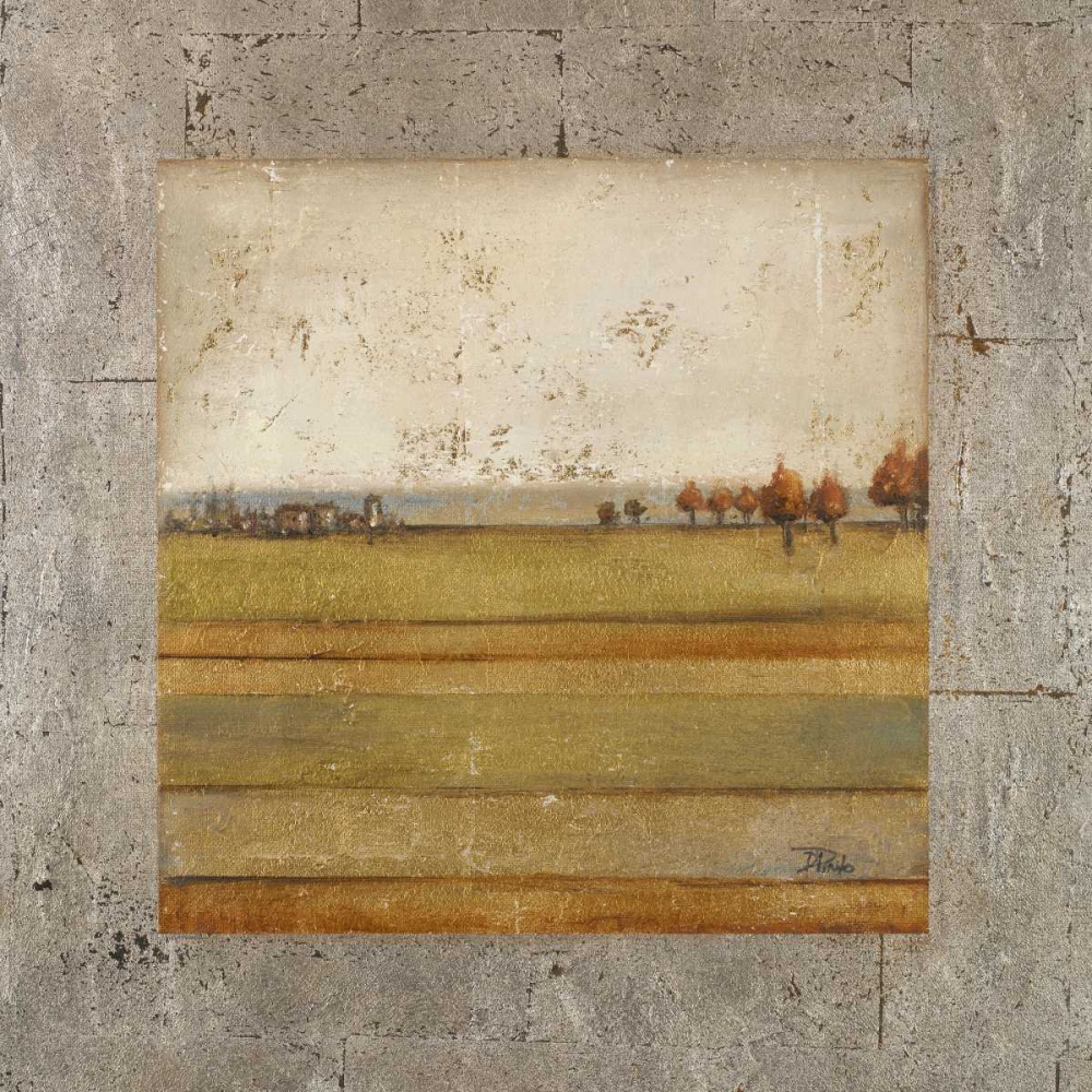 Wall Art Painting id:51288, Name: Metalized Landscape I, Artist: Pinto, Patricia