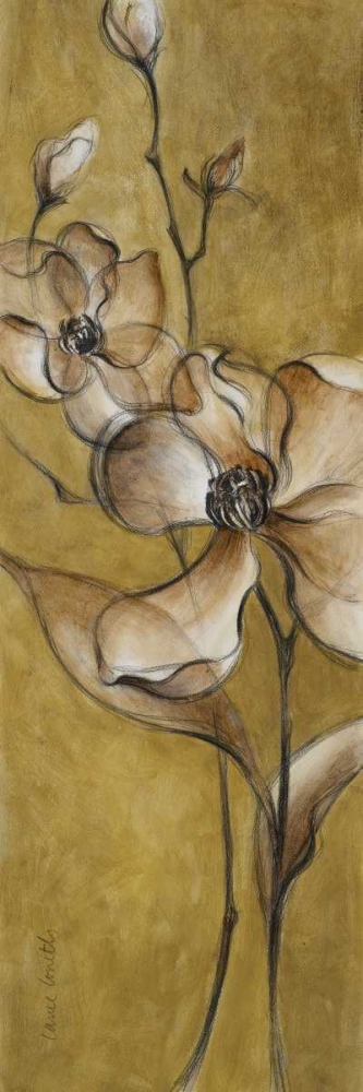 Wall Art Painting id:15188, Name: Translucent Magnolias on Gold, Artist: Loreth, Lanie