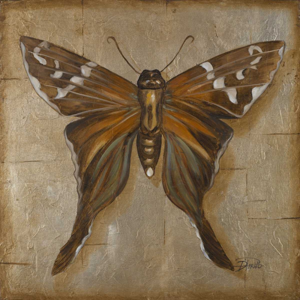 Wall Art Painting id:23423, Name: Brown Butterfly, Artist: Pinto, Patricia