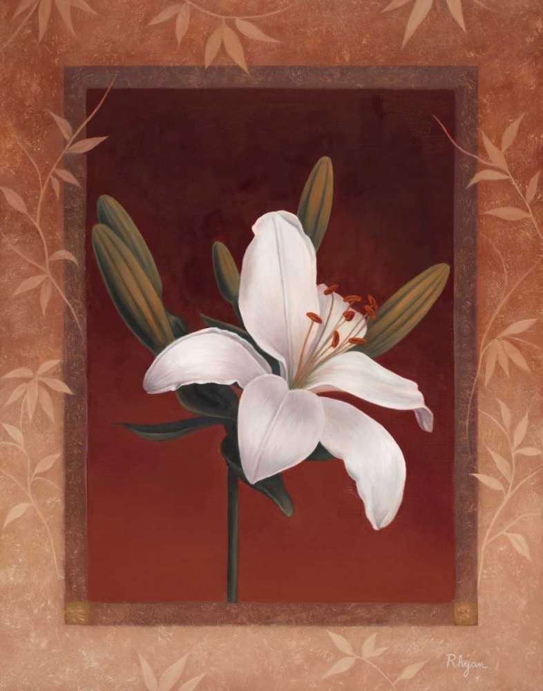 Wall Art Painting id:50939, Name: Tiger Lily, Artist: Rhyan, Vivien