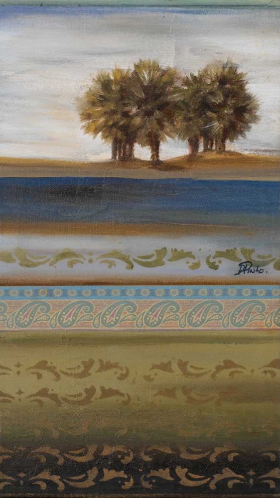 Wall Art Painting id:23461, Name: Desert Palms I, Artist: Pinto, Patricia