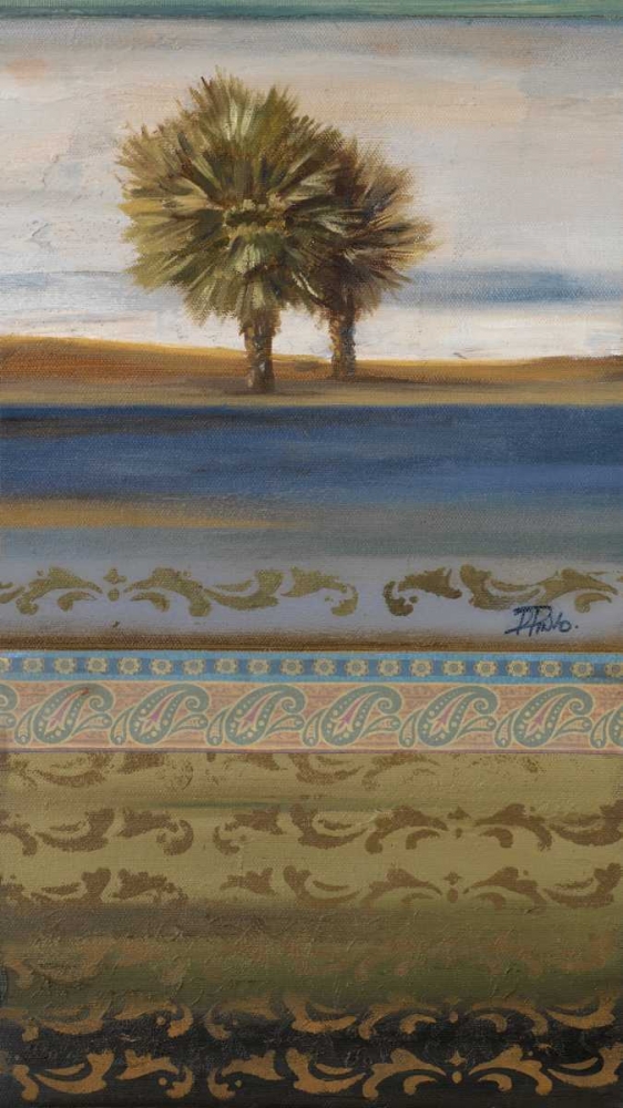 Wall Art Painting id:23462, Name: Desert Palms II, Artist: Pinto, Patricia
