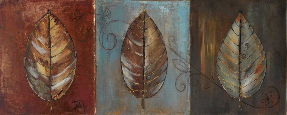 Wall Art Painting id:32488, Name: New Leaf Panel I, Artist: Pinto, Patricia