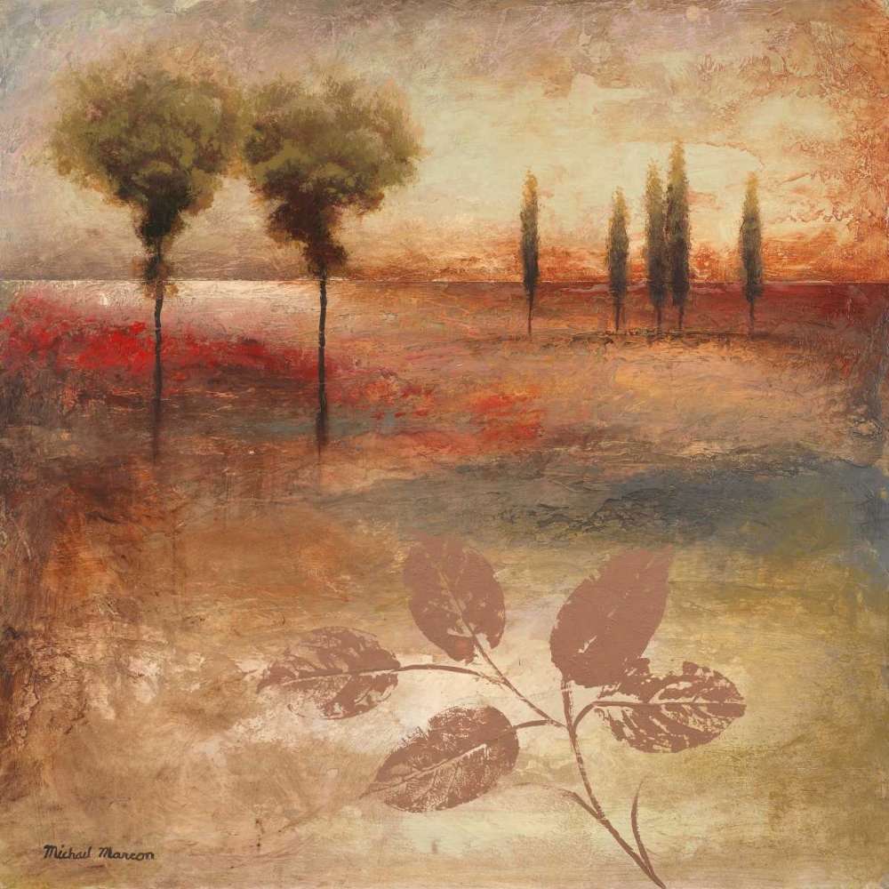 Wall Art Painting id:15321, Name: Warm Textural Landscape I, Artist: Marcon, Michael
