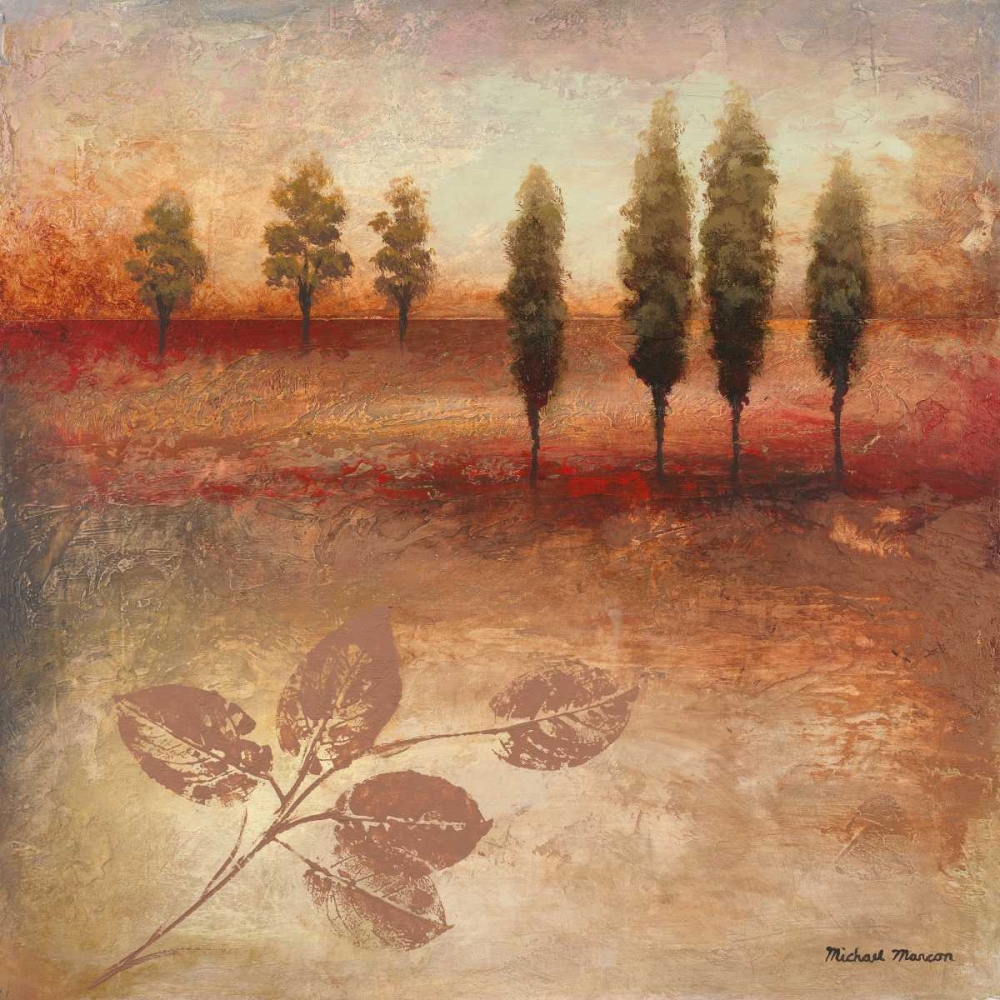 Wall Art Painting id:15322, Name: Warm Textural Landscape II, Artist: Marcon, Michael