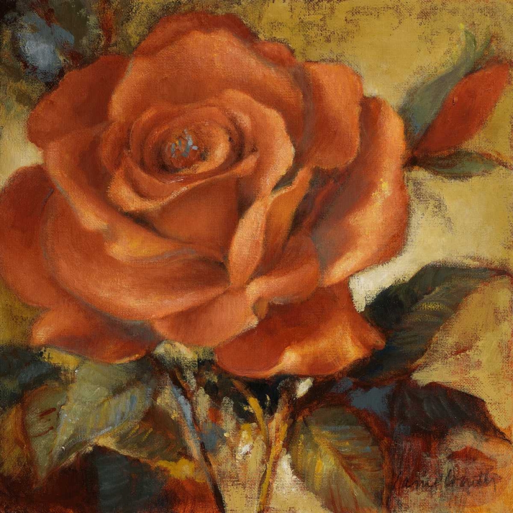 Wall Art Painting id:23573, Name: Spicy Rose I, Artist: Loreth, Lanie