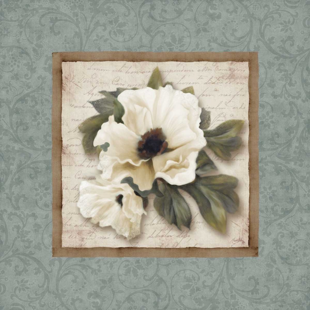 Wall Art Painting id:51012, Name: Silversage Flower I, Artist: Medley, Elizabeth