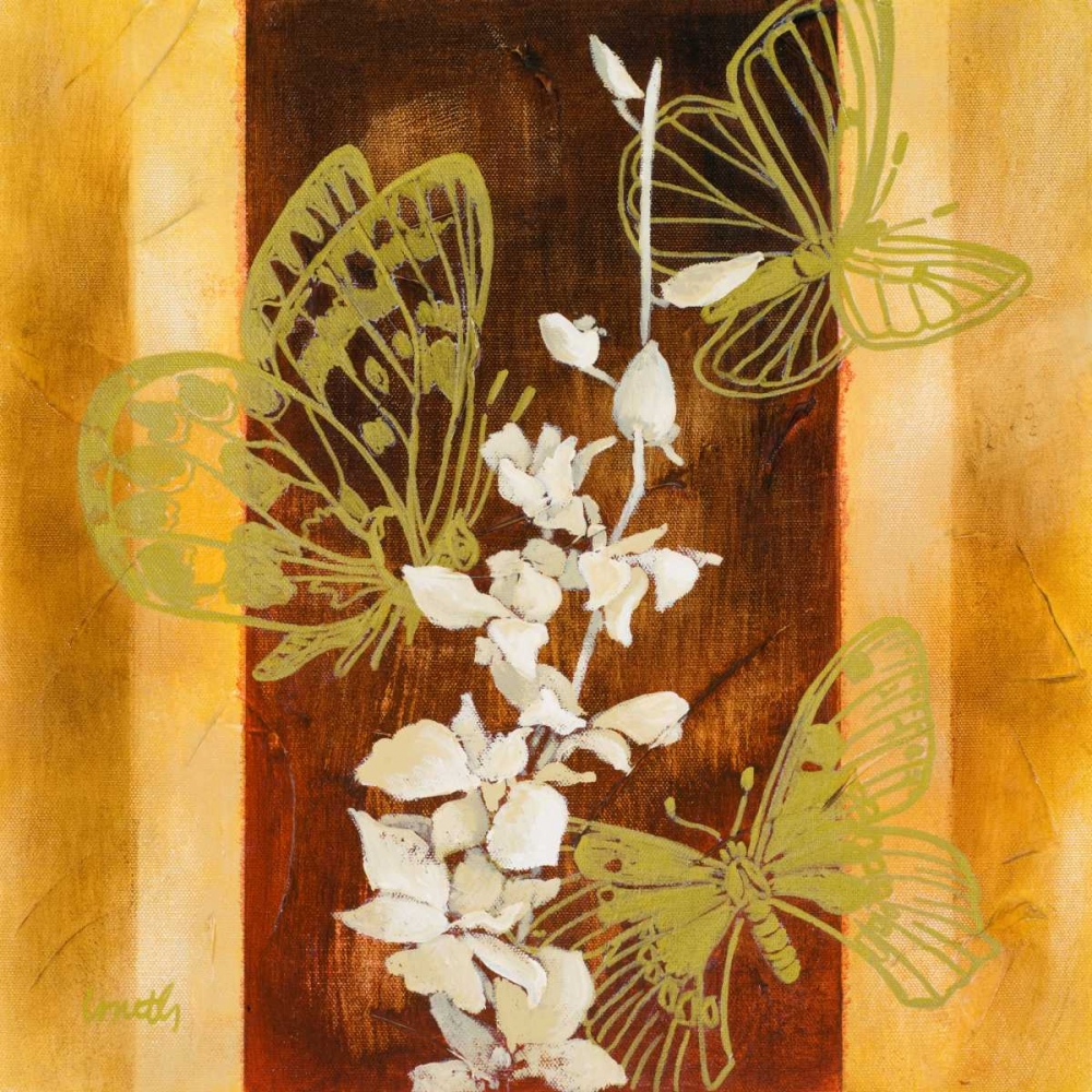 Wall Art Painting id:51812, Name: All-a-Flutter II, Artist: Loreth, Lanie