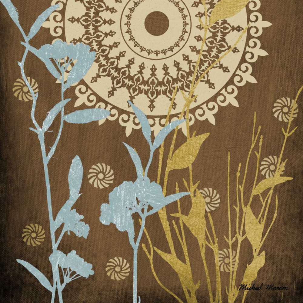 Wall Art Painting id:51397, Name: Botanical Silhouettes II, Artist: Marcon, Michael