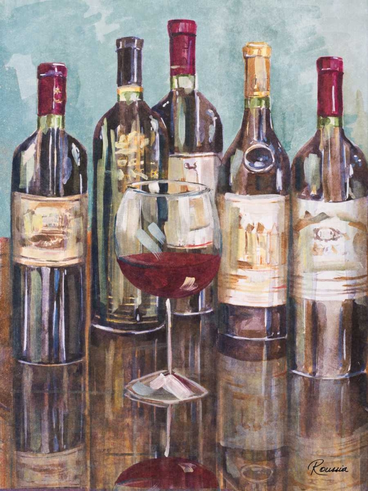 Wall Art Painting id:15468, Name: Wine Tasting I, Artist: French-Roussia, Heather A.