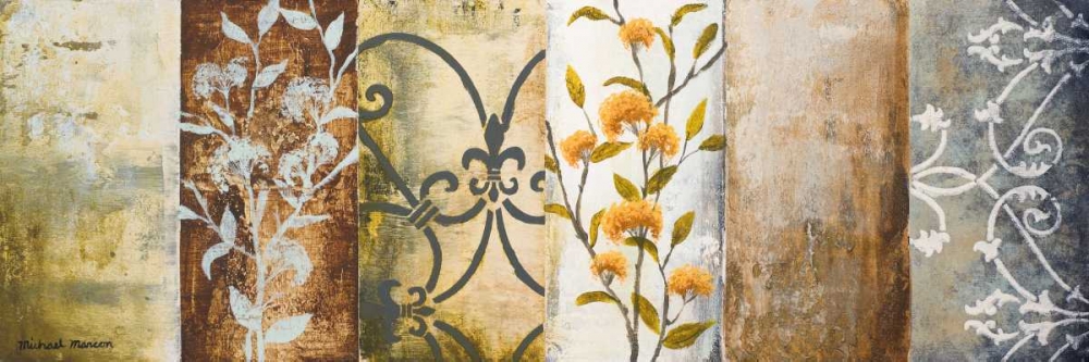 Wall Art Painting id:50857, Name: Botanical Modulation II, Artist: Marcon, Michael