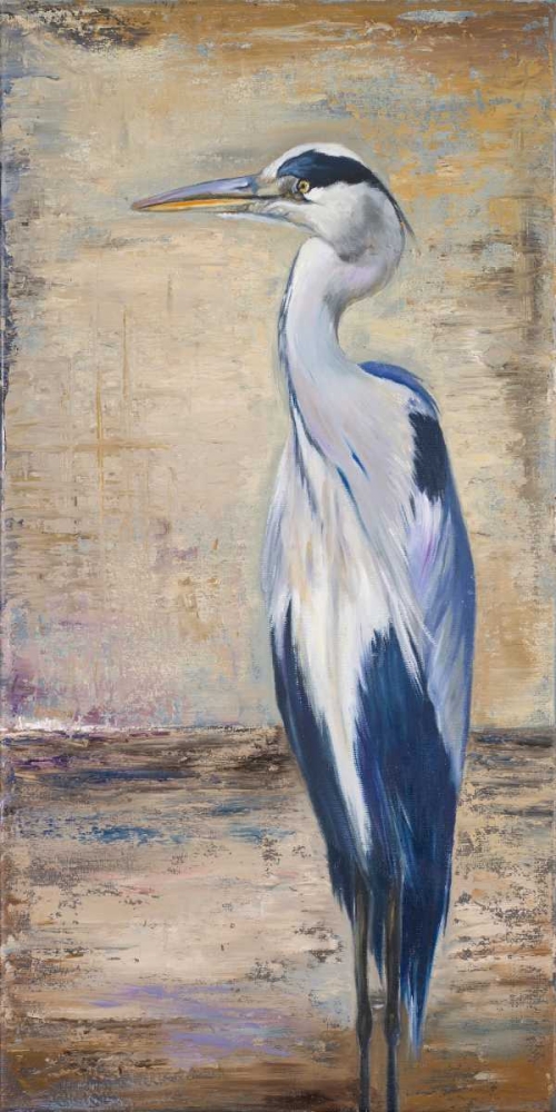 Wall Art Painting id:15492, Name: Blue Heron II, Artist: Pinto, Patricia