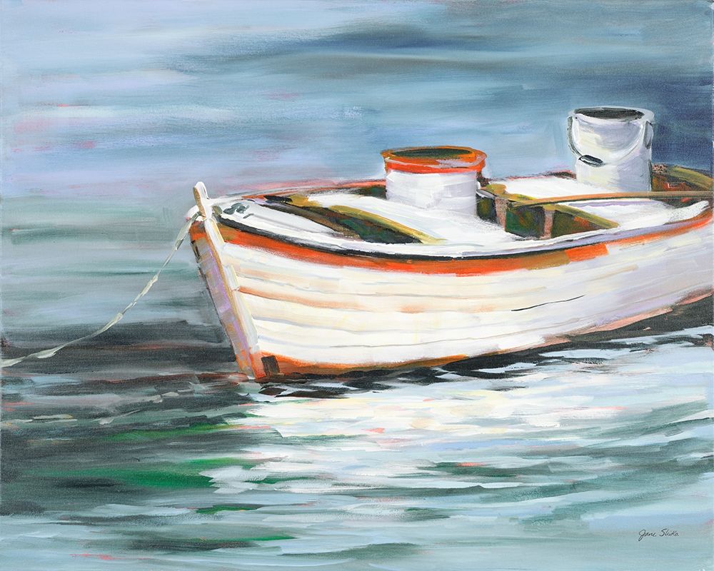 Wall Art Painting id:401000, Name: The Row Boat That Could, Artist: Slivka, Jane