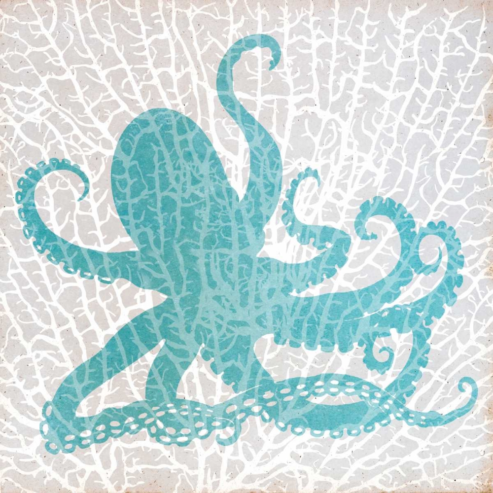 Wall Art Painting id:52081, Name: Sealife on Coral V, Artist: DeRice, Julie