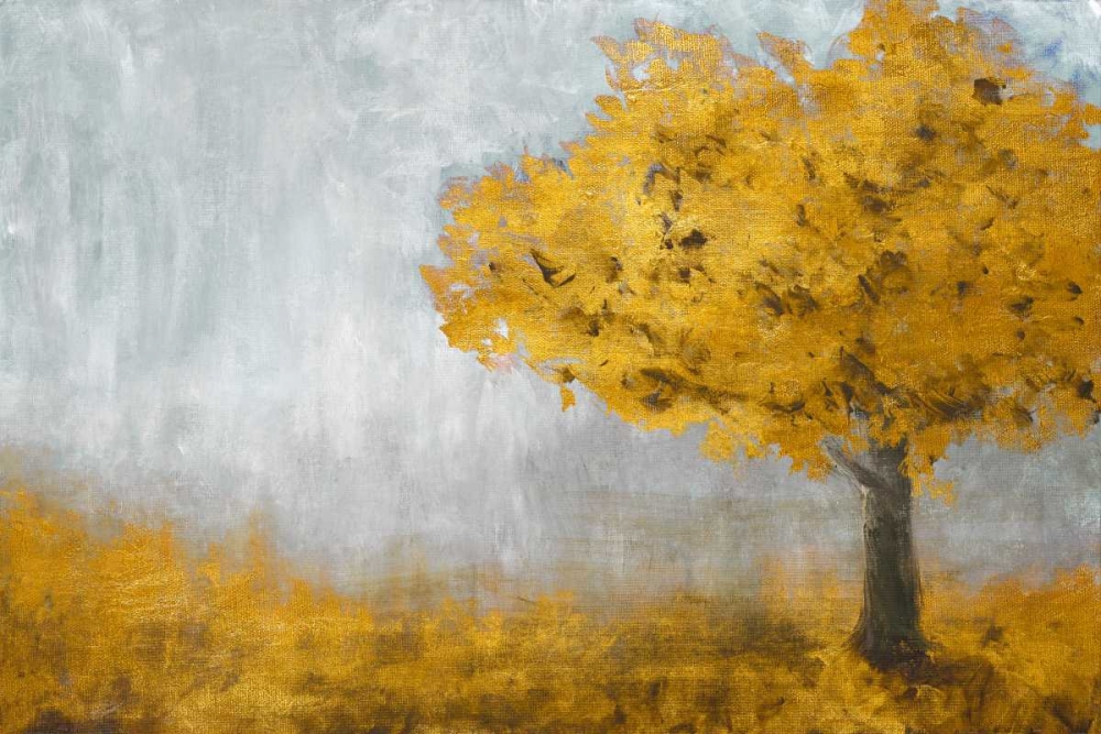 Wall Art Painting id:51331, Name: Yellow Eternal Tree, Artist: Johnson, Walt