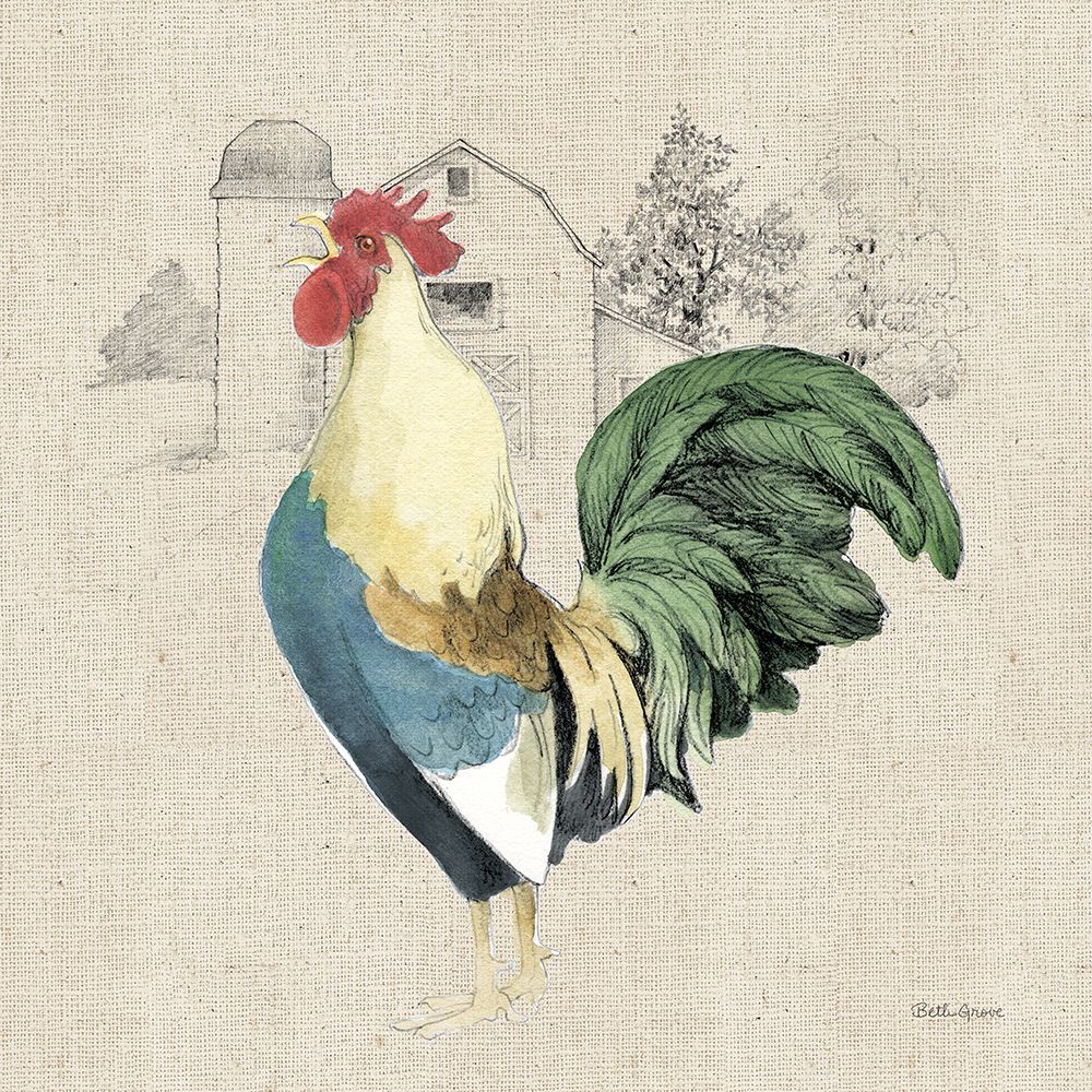 Wall Art Painting id:771183, Name: Farm To Table VI on Burlap, Artist: Grove, Beth