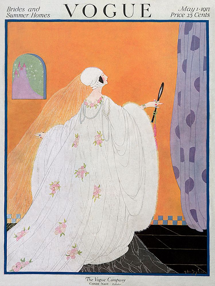 Art Print: Vintage Fashion Cover V