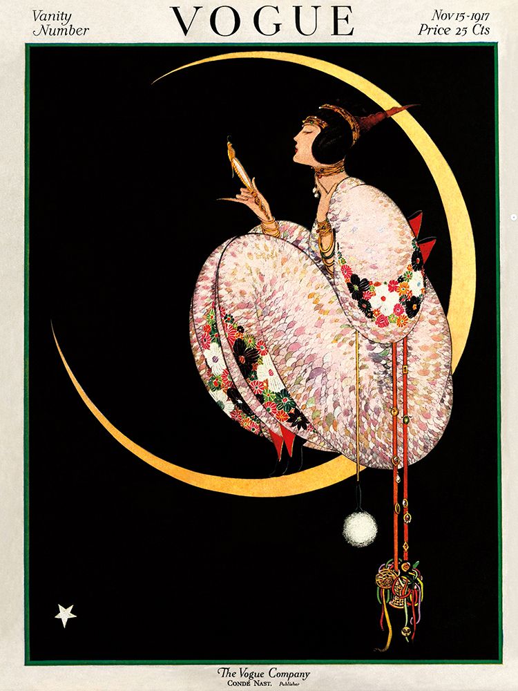 Art Print: Vintage Fashion Cover VI