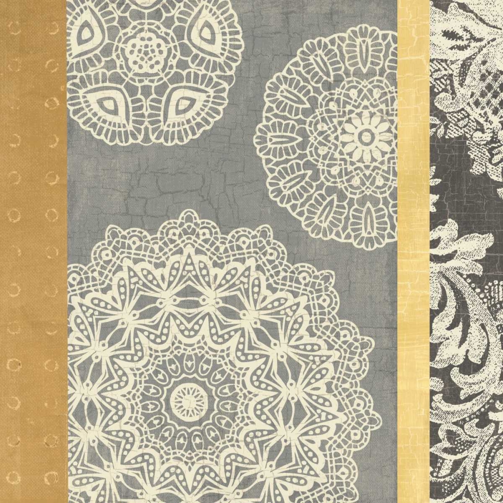 Wall Art Painting id:33495, Name: Contemporary Lace II, Artist: Hershey, Moira