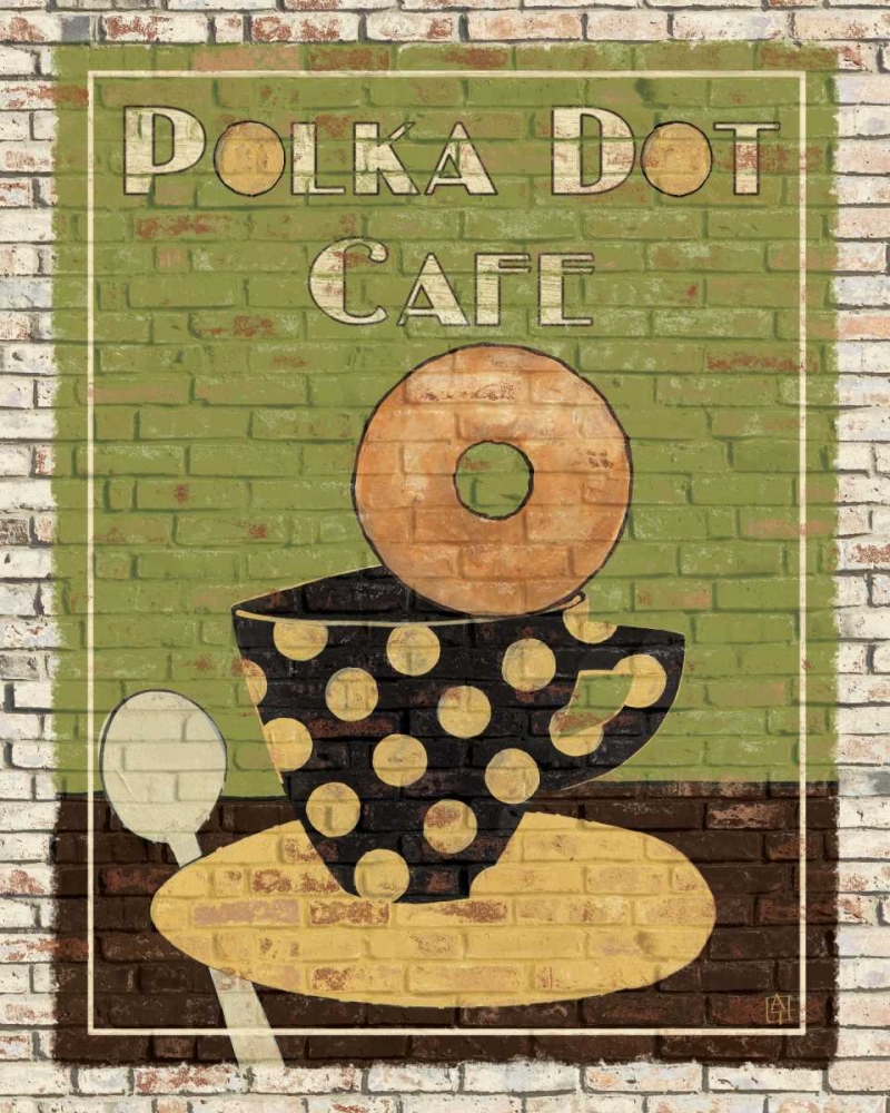 Wall Art Painting id:17754, Name: Polka Dot Cafe, Artist: Tillmon, Avery