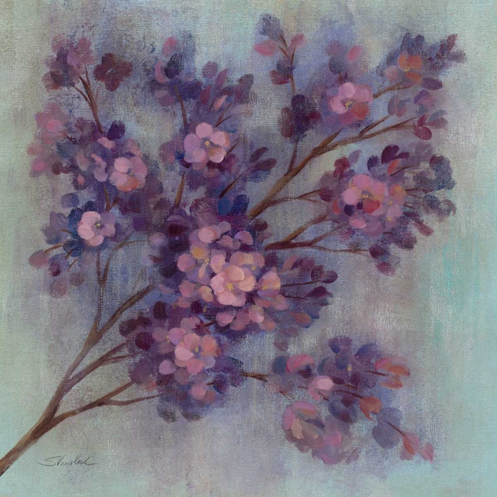 Wall Art Painting id:17539, Name: Twilight Cherry Blossoms I, Artist: Vassileva, Silvia