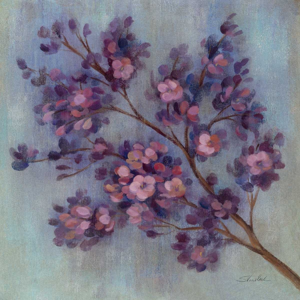 Wall Art Painting id:17540, Name: Twilight Cherry Blossoms II, Artist: Vassileva, Silvia