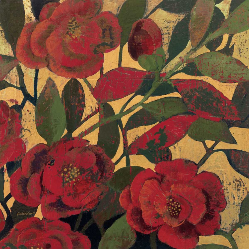 Wall Art Painting id:33654, Name: Abundant Roses II, Artist: Lovell, Kathrine