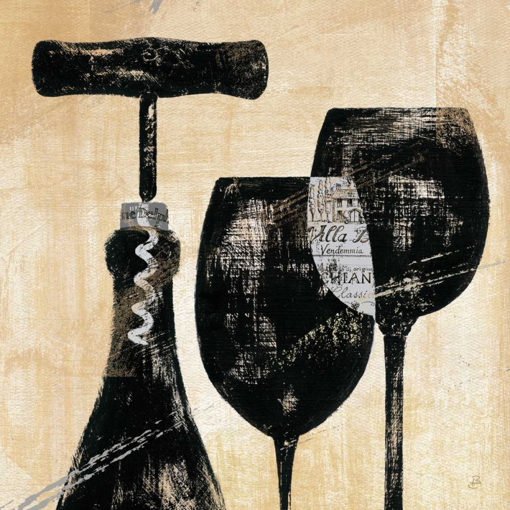 Wall Art Painting id:33803, Name: Wine Selection II, Artist: Brissonnet, Daphne