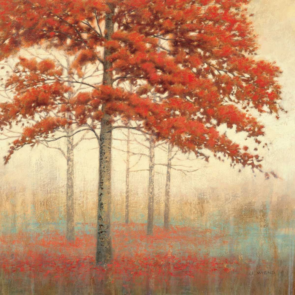 Wall Art Painting id:33756, Name: Autumn Trees II, Artist: Wiens, James