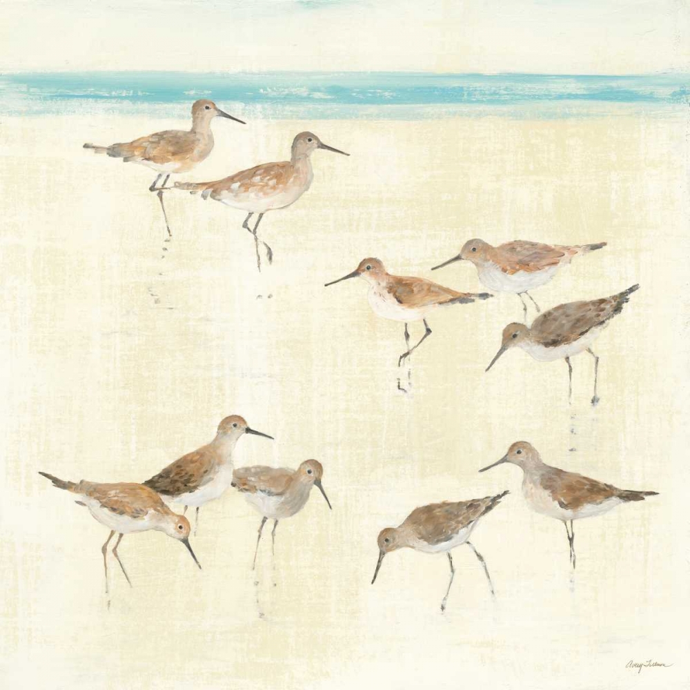 Wall Art Painting id:18715, Name: Sandpipers, Artist: Tillmon, Avery