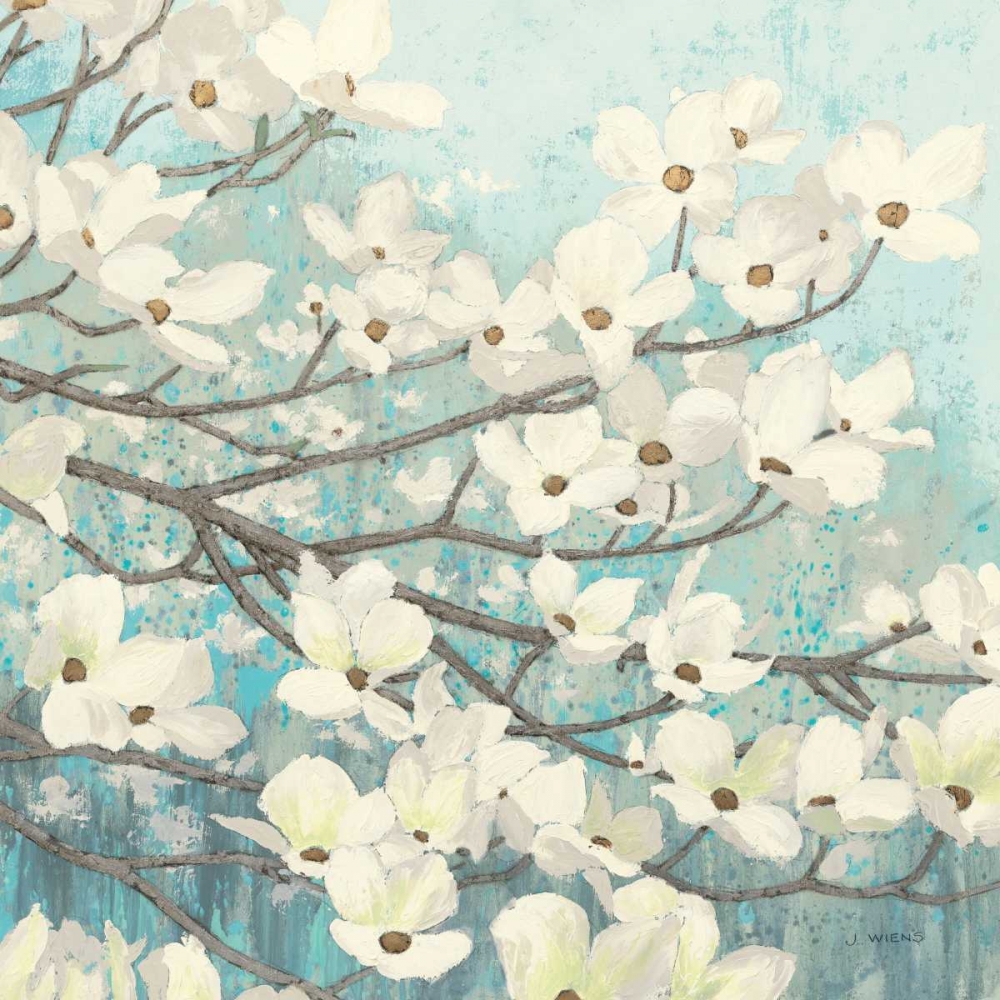Wall Art Painting id:33780, Name: Dogwood Blossoms II, Artist: Wiens, James