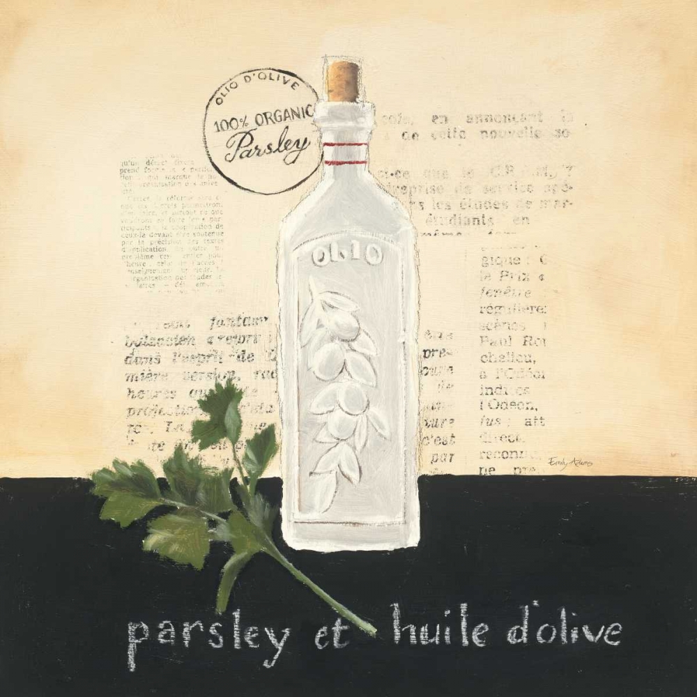 Wall Art Painting id:17276, Name: Huile d Olive I, Artist: Adams, Emily