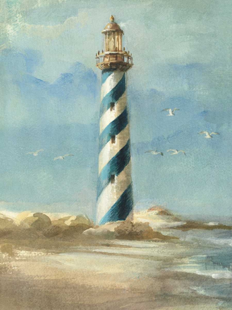 Wall Art Painting id:33860, Name: Lighthouse I, Artist: Nai, Danhui