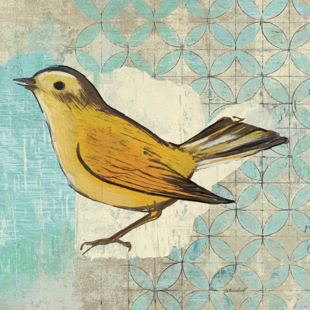 Wall Art Painting id:33906, Name: Wilsons Warbler II, Artist: Lovell, Kathrine