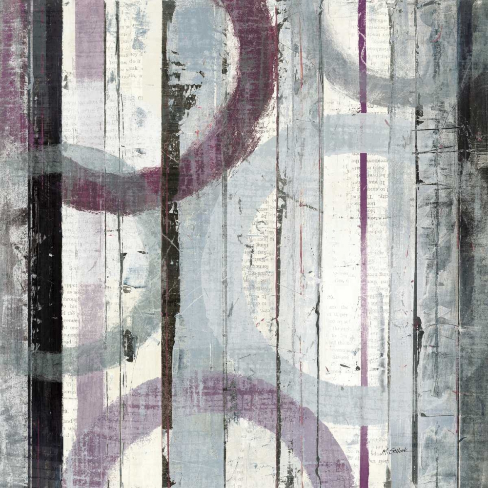 Wall Art Painting id:33911, Name: Plum Zephyr I, Artist: Schick, Mike