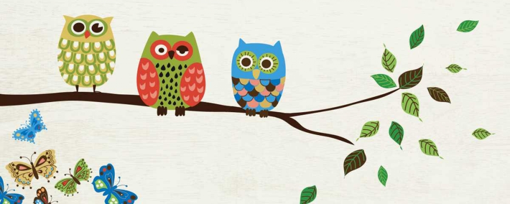 Wall Art Painting id:34006, Name: Good Night Owl, Artist: Wild Apple Portfolio