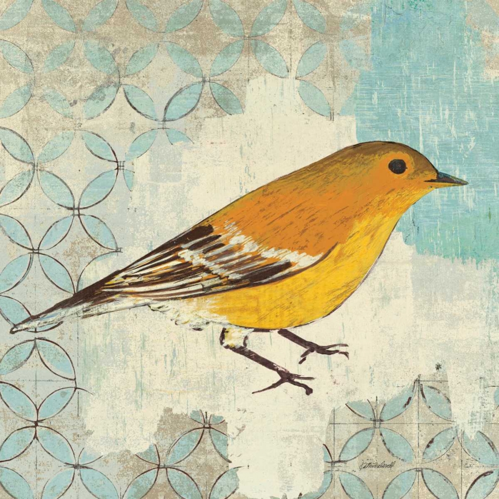 Wall Art Painting id:28050, Name: Pine Warbler, Artist: Lovell, Kathrine