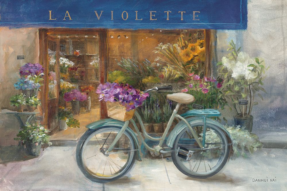 Wall Art Painting id:645682, Name: La Violette Grand, Artist: Nai, Danhui