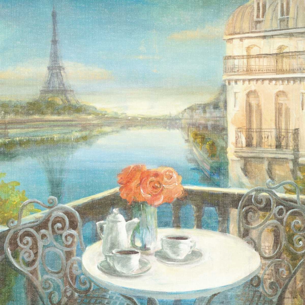 Wall Art Painting id:17849, Name: Morning on the Seine Crop, Artist: Nai, Danhui