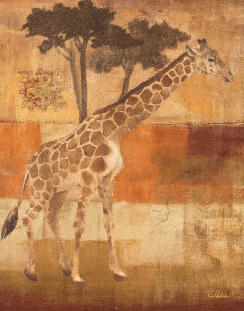 Wall Art Painting id:18975, Name: Animals on Safari I, Artist: Hristova, Albena