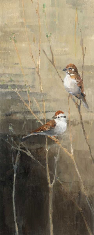 Wall Art Painting id:20902, Name: Sparrows at Dusk II, Artist: Tillmon, Avery