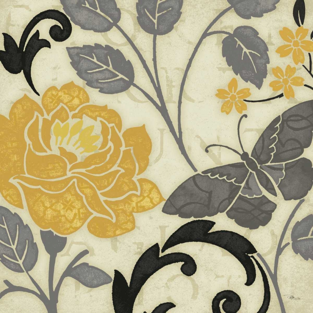 Wall Art Painting id:28337, Name: Perfect Petals I Yellow, Artist: Pela Studio