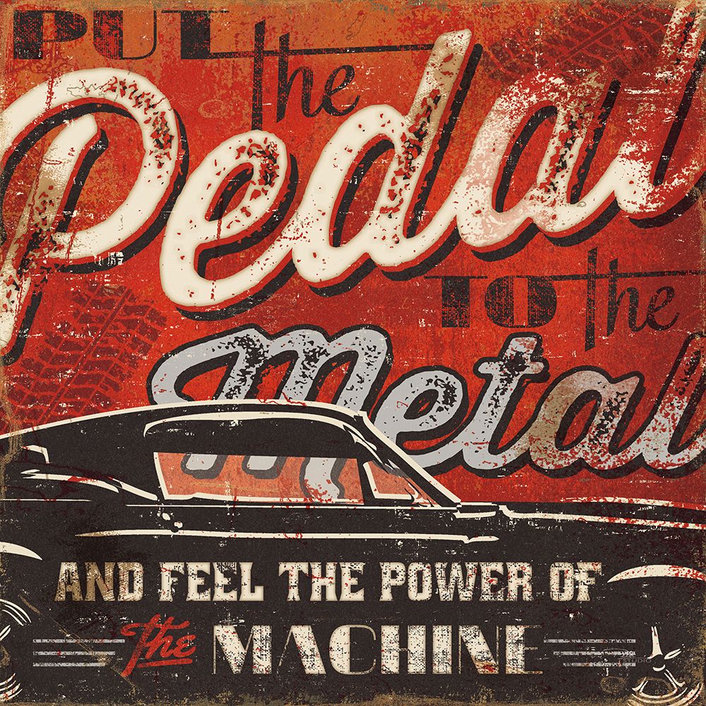 Wall Art Painting id:772917, Name: Street Machines I, Artist: Studio, Pela