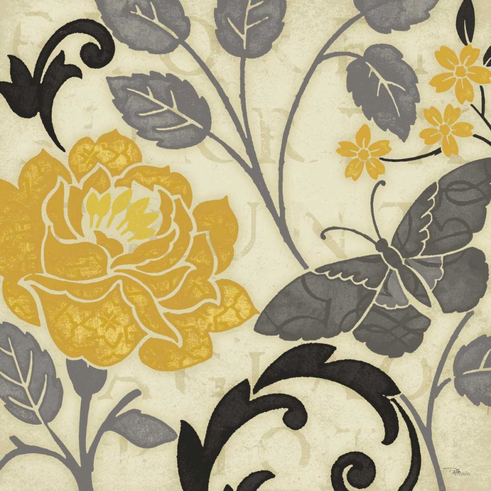 Wall Art Painting id:21066, Name: Perfect Petals I Yellow, Artist: Pela Studio