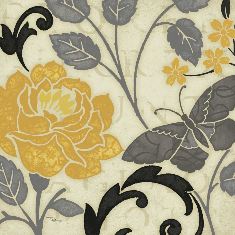 Wall Art Painting id:28381, Name: Perfect Petals I Yellow, Artist: Pela Studio