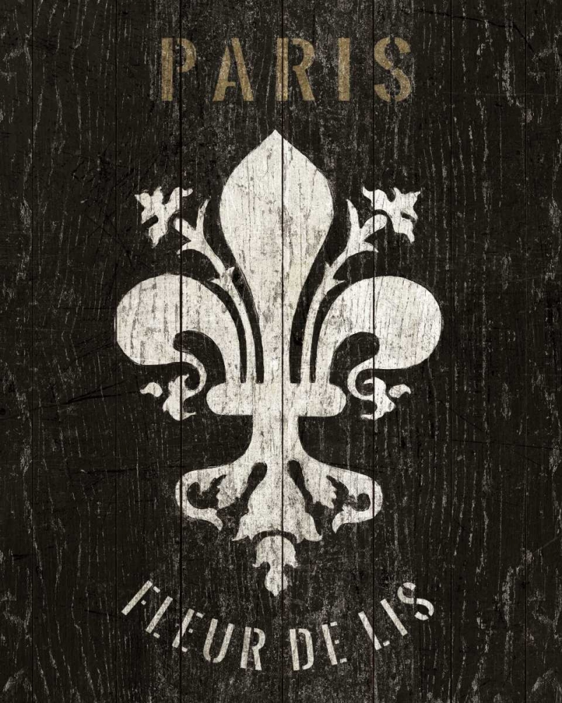 Wall Art Painting id:20981, Name: Refurbished Fleur de Lis, Artist: Wild Apple Portfolio