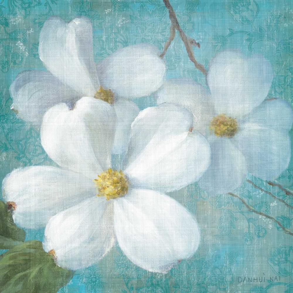 Art Print: Indiness Blossom Square Vintage III